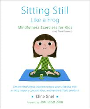 Cover for the book "Sitting Still Like a Frog"