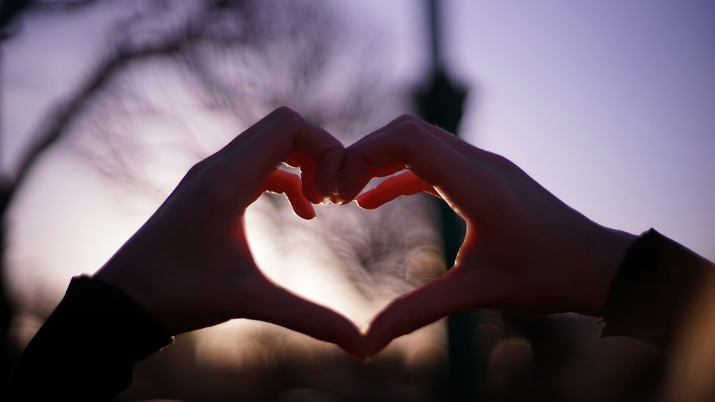 Heart hands picture 